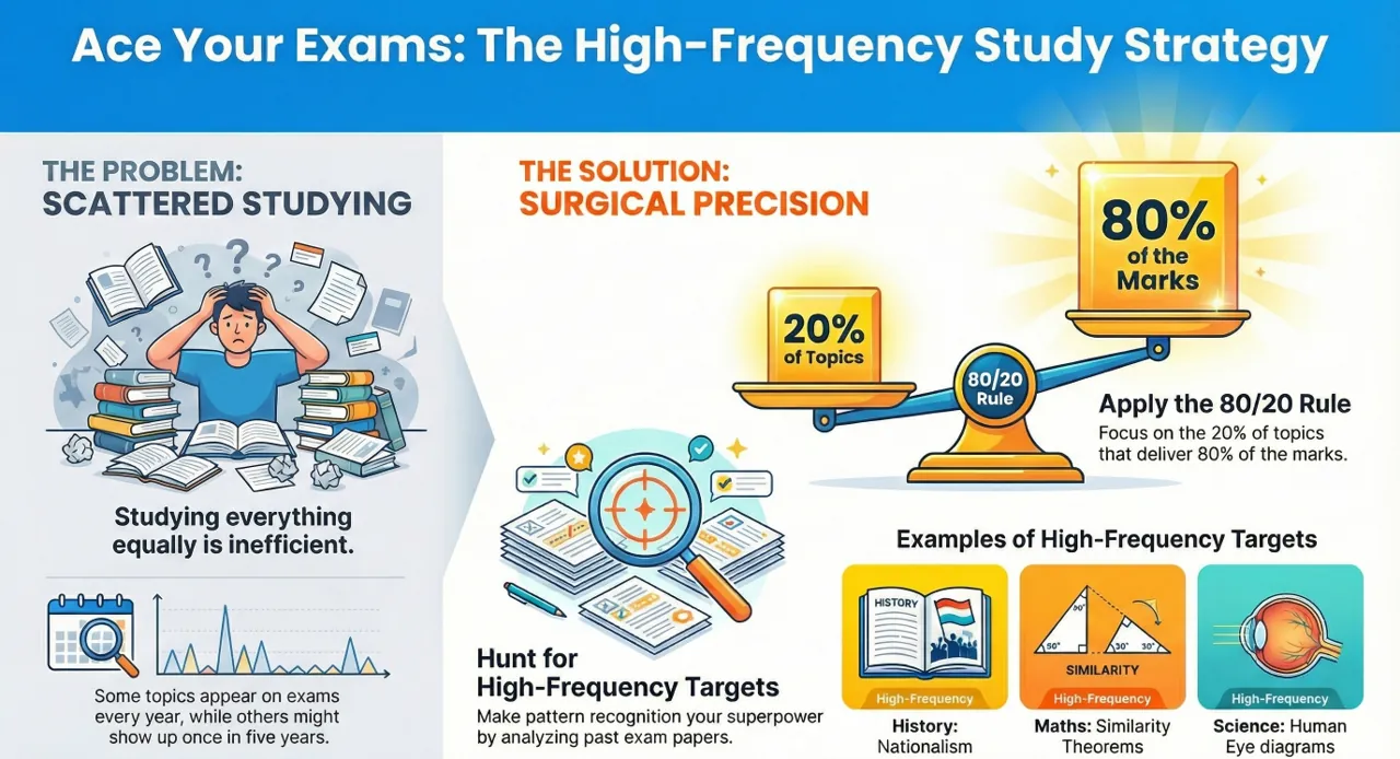 Class 10 CBSE Board Study Trick